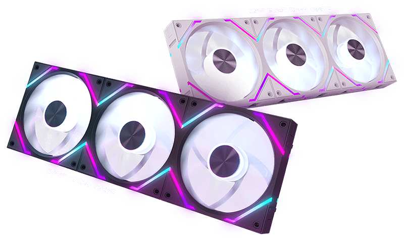 MSI MPG EZ120 ARGB WHITE-1W Fan - 120mm ARGB Fan, Fluid Dynamic